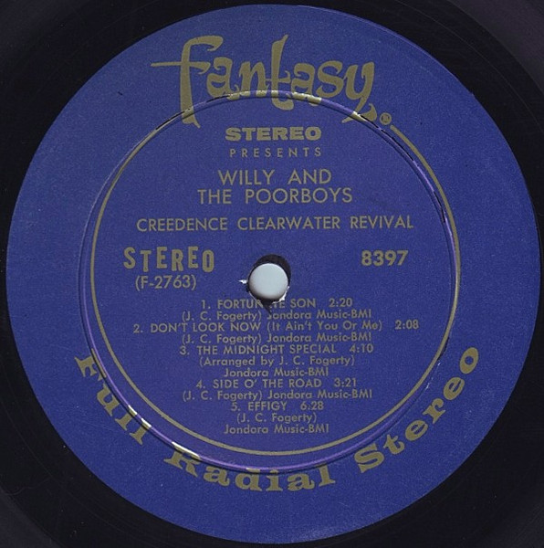 Creedence Clearwater Revival - Willy And The Poor Boys (LP, Album, Hol)