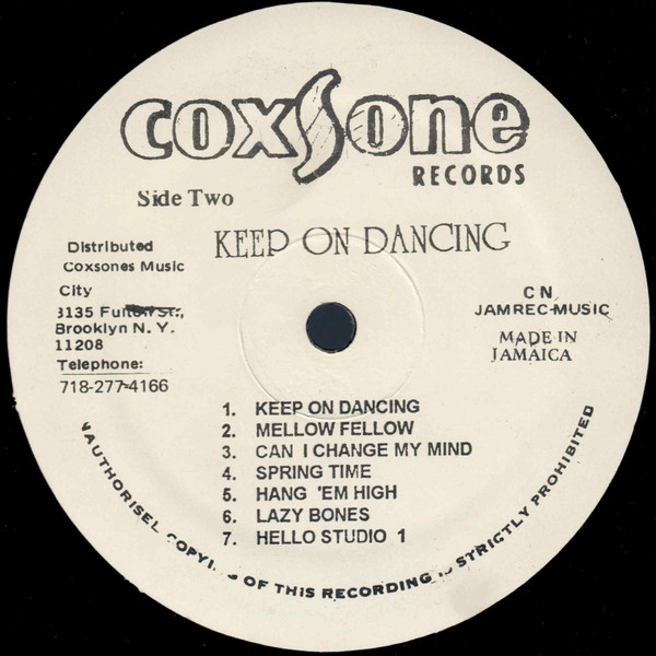 Jackie Mittoo - Keep On Dancing (LP, Album, RP)
