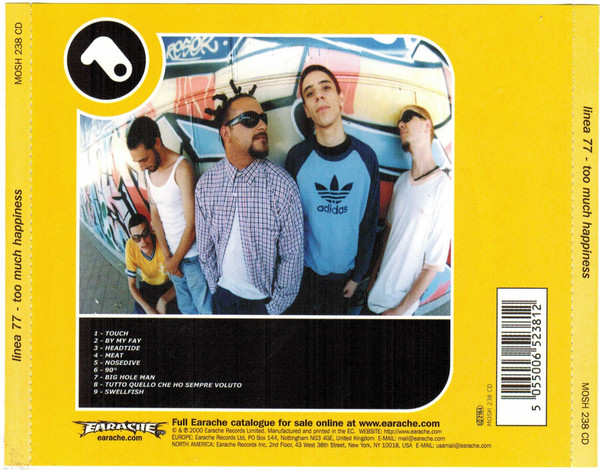 Linea 77 - Too Much Happiness Makes Kids Paranoid (CD, Album)