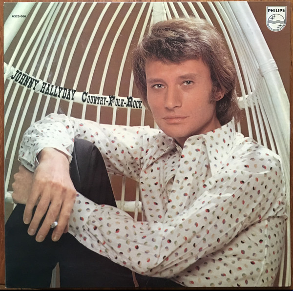 Johnny Hallyday - Country-Folk-Rock (LP, Album, Gat)