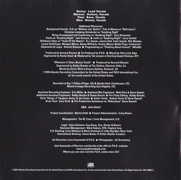 P.O.D. - Satellite (CD, Album, RP)