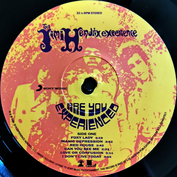 The Jimi Hendrix Experience - Are You Experienced (2xLP, Album, RE, RM, 180)