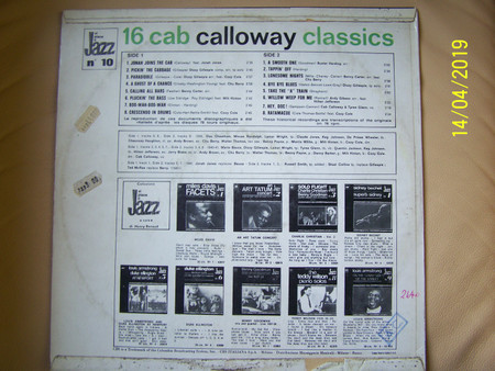 Cab Calloway - 16 Classics (LP, Comp)