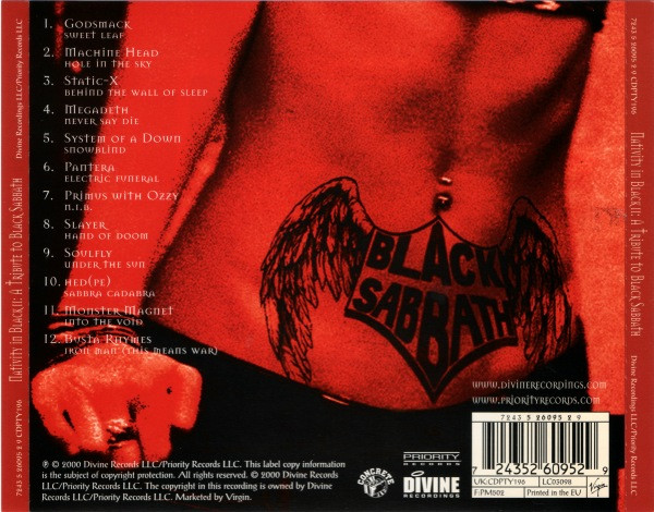 Various - Nativity In Black II: A Tribute To Black Sabbath (CD, Comp)