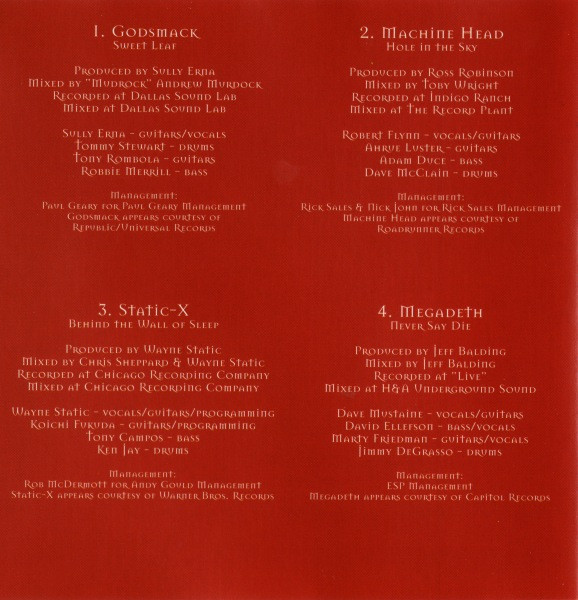 Various - Nativity In Black II: A Tribute To Black Sabbath (CD, Comp)