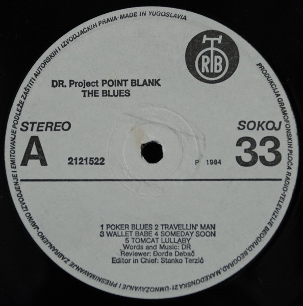 Dr Project Point Blank* - The Blues (LP, Album)