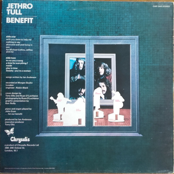 Jethro Tull - Benefit (LP, Album, RE, Gre)