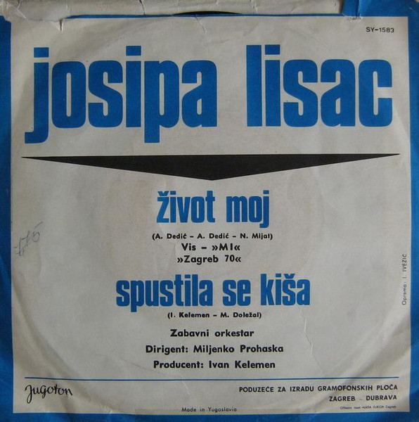 Josipa Lisac - Život Moj (7