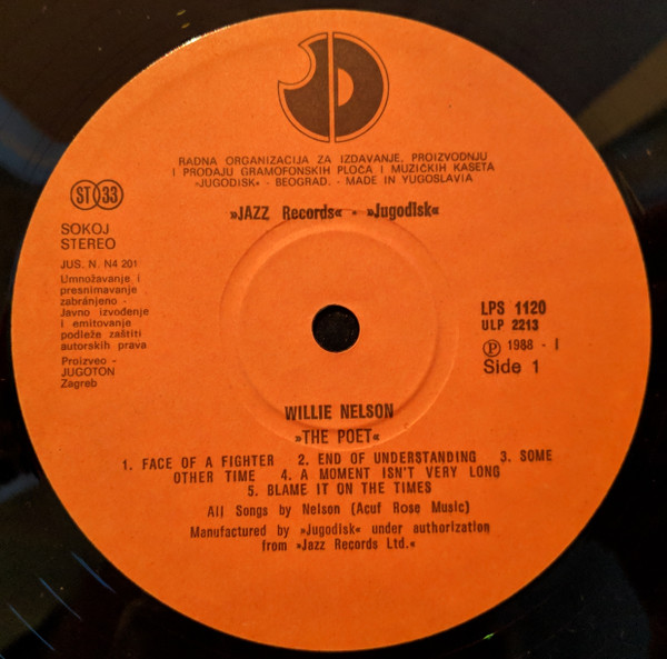 Willie Nelson - The Poet (LP, Comp)