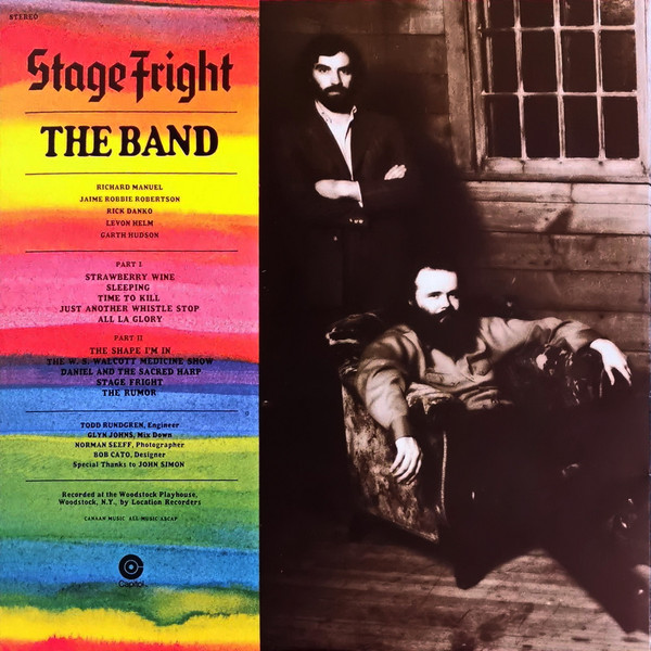 The Band - Stage Fright (LP, Album, RE, 180)