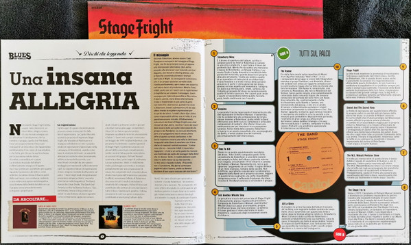The Band - Stage Fright (LP, Album, RE, 180)