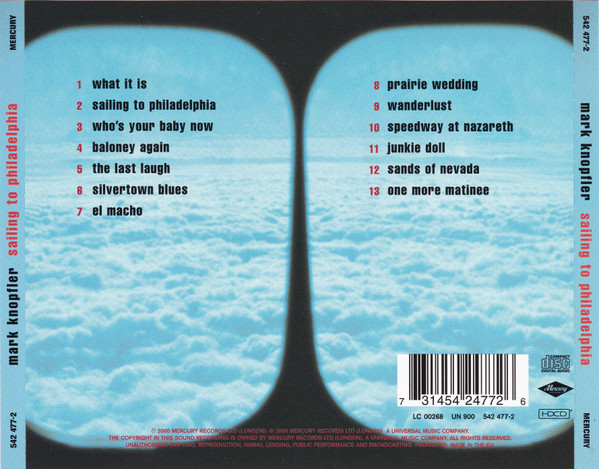 Mark Knopfler - Sailing To Philadelphia (HDCD, Album)