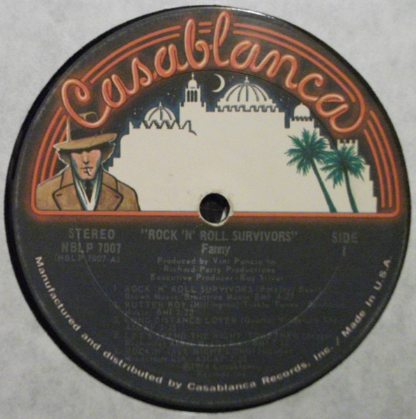 Fanny (2) - Rock And Roll Survivors (LP, Album, Ter)