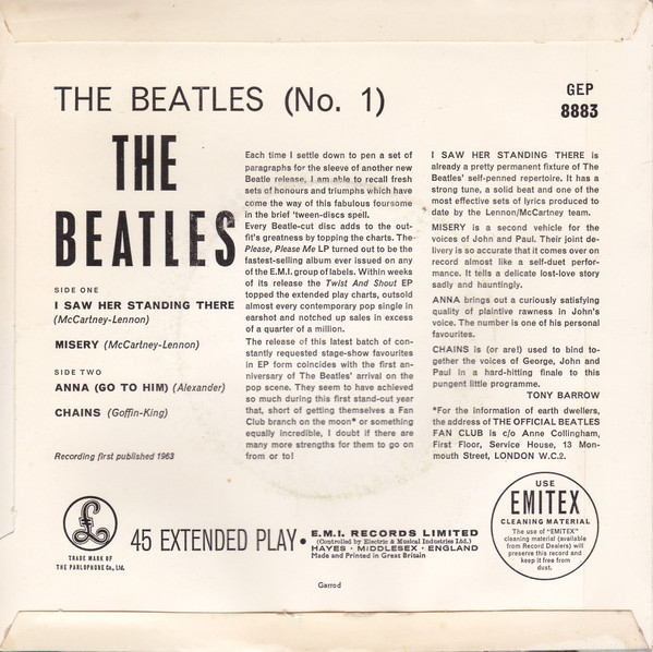 The Beatles - The Beatles No. 1 (7