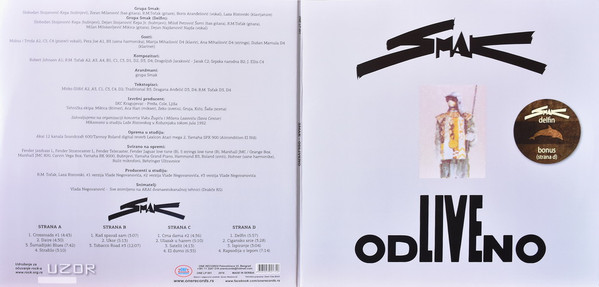 Smak (3) - Odliveno  (LP, Album)