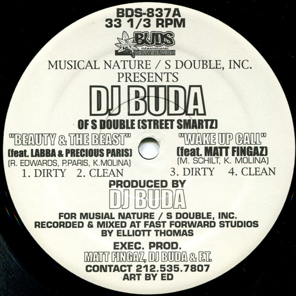DJ Buda - Musical Nature / S Doubl, Inc Presents Dj Buda (12