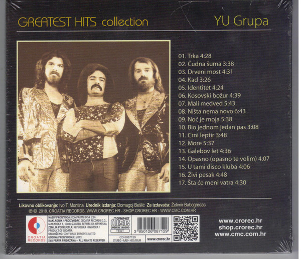 YU Grupa - Greatest Hits Collection (CD, Comp)