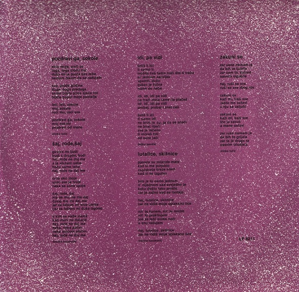 Neda Ukraden - Šaj, Šaj (LP, Album, Yel)