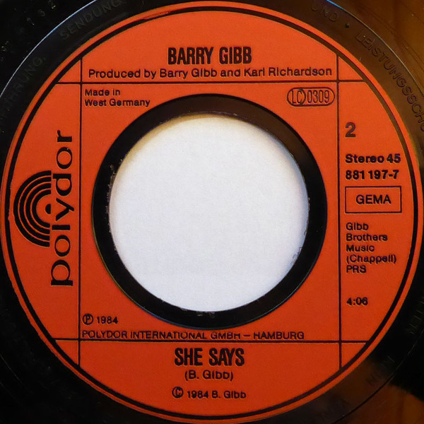 Barry Gibb - Shine Shine (7