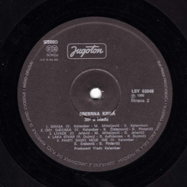 Srebrna Krila - 30Ëš U Hladu (LP, Album)