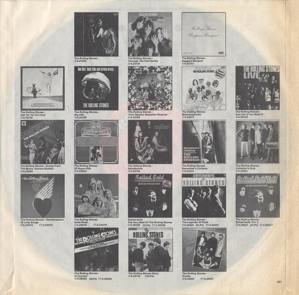 The Rolling Stones - Metamorphosis (LP, Comp, RE)