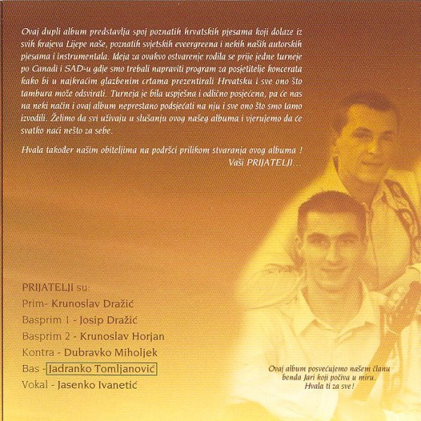 Prijatelji (2) - Jedna Je Hrvatska / Svijet U Tamburi (2xCD, Album)