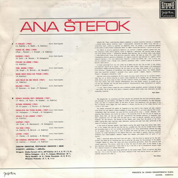 Ana Štefok - Ana Štefok (LP, Comp, Blu)