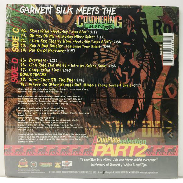 Garnett Silk Meets The Conquering Lion (2) - A Dubplate Selection (Part 2) (LP, Comp)