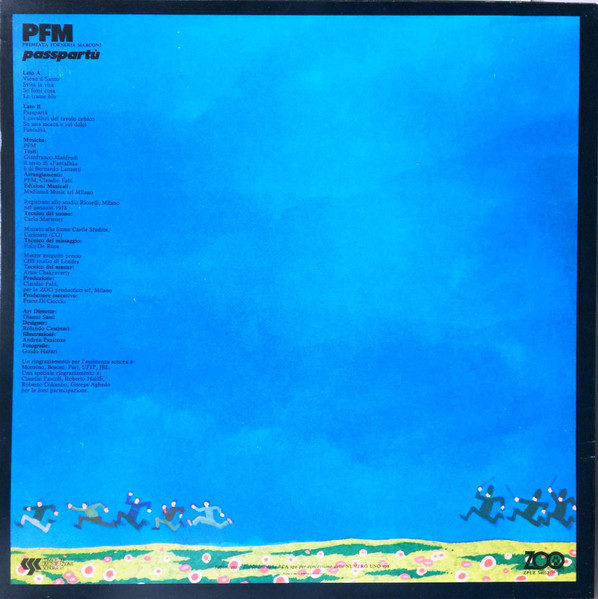PFM* - Passpartù (LP, Album)