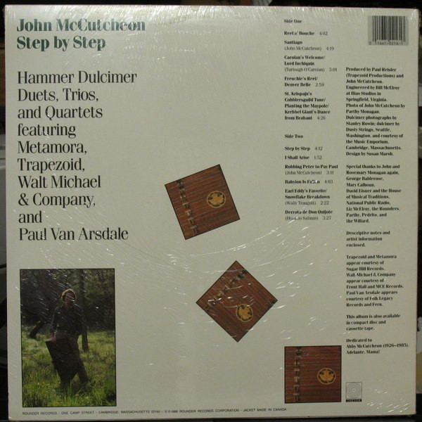 John McCutcheon - Step By Step (LP, Album)