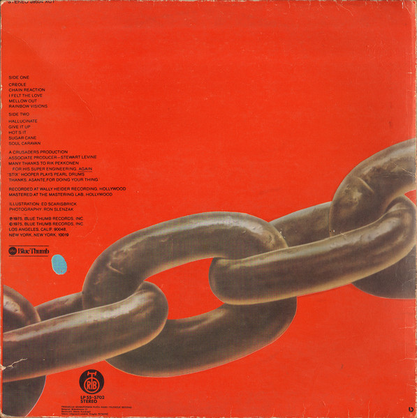 The Crusaders - Chain Reaction (LP, Album, RE, Gat)