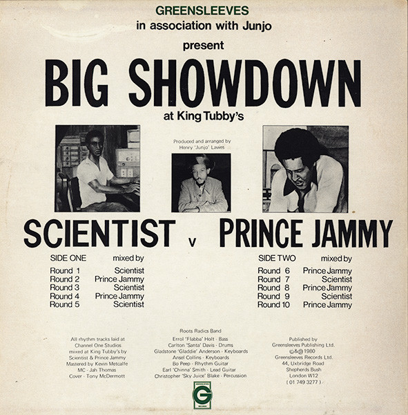 Scientist vs. Prince Jammy - Big Showdown (LP, Album)