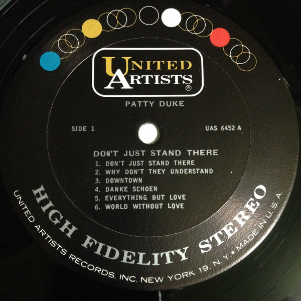 Patty Duke - Don't Just Stand There (LP, Album)