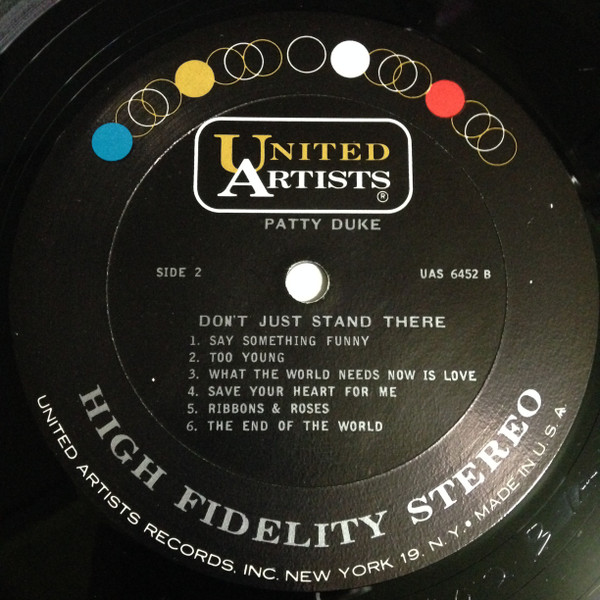 Patty Duke - Don't Just Stand There (LP, Album)