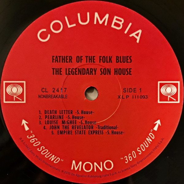 Son House - Father Of Folk Blues (LP, Album, Mono, RE, 180)