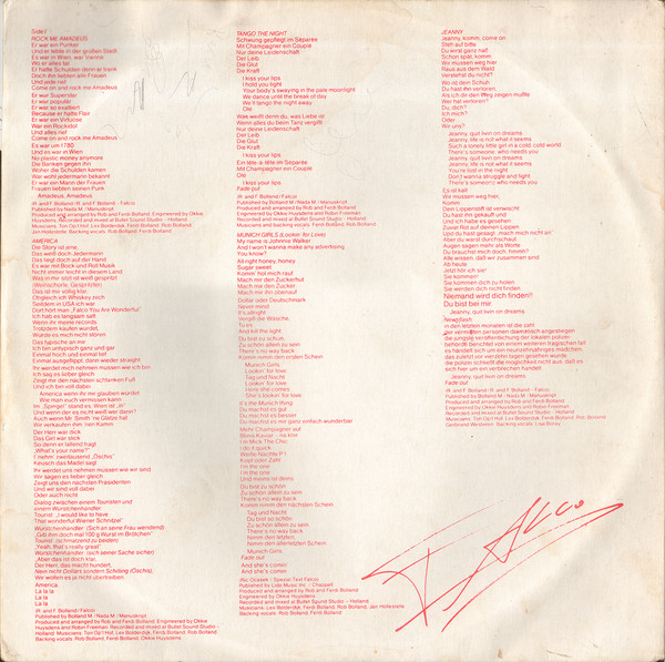 Falco - Falco 3 (LP, Album)