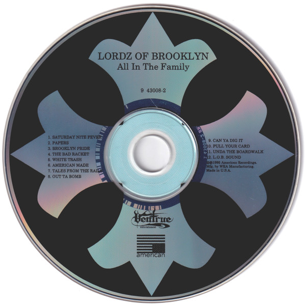 Lordz Of Brooklyn - All In The Family (CD, Album, SRC)