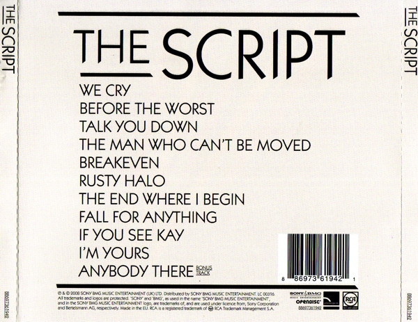The Script - The Script (CD, Album, Enh)