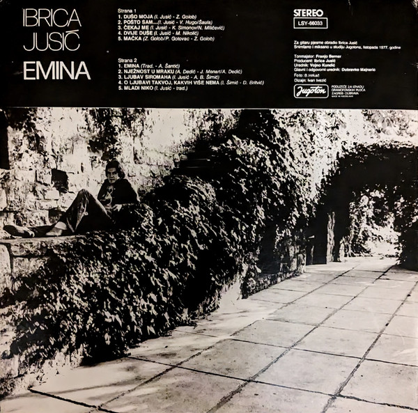 Ibrica Jusić - Emina (LP, Album, RE)
