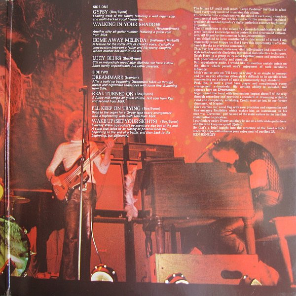 Uriah Heep - ...Very 'Eavy Very 'Umble... (LP, Album, RP, Gat)