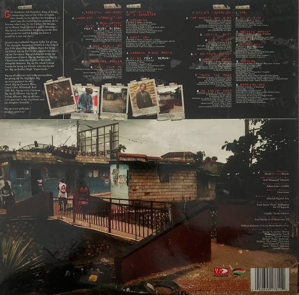 Mavado - Gangsta For Life - The Symphony Of David Brooks (2xLP, Album)