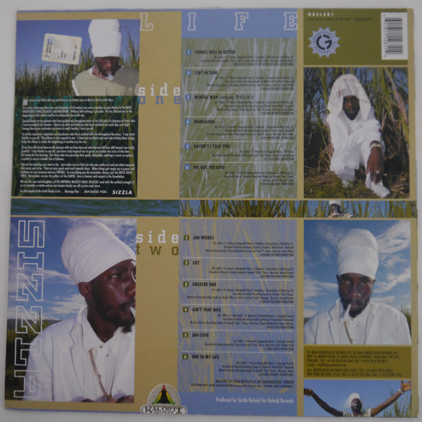 Sizzla - Life (LP, Album)