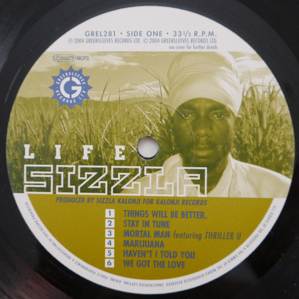 Sizzla - Life (LP, Album)