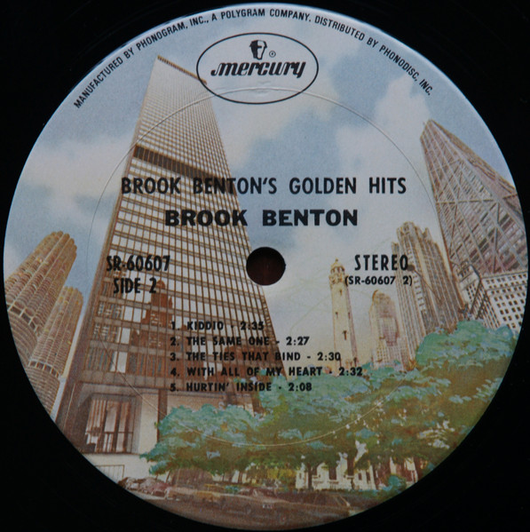Brook Benton - Brook Benton's Golden Hits (LP, Comp, RE, Ter)