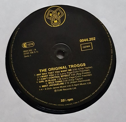 The Troggs - The Troggs (LP, Comp)