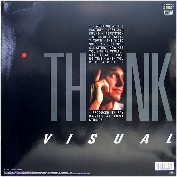 The Kinks - Think Visual (LP, Album)