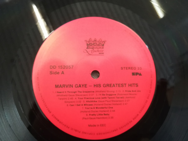 Marvin Gaye - His Greatest Hits (LP, Comp)