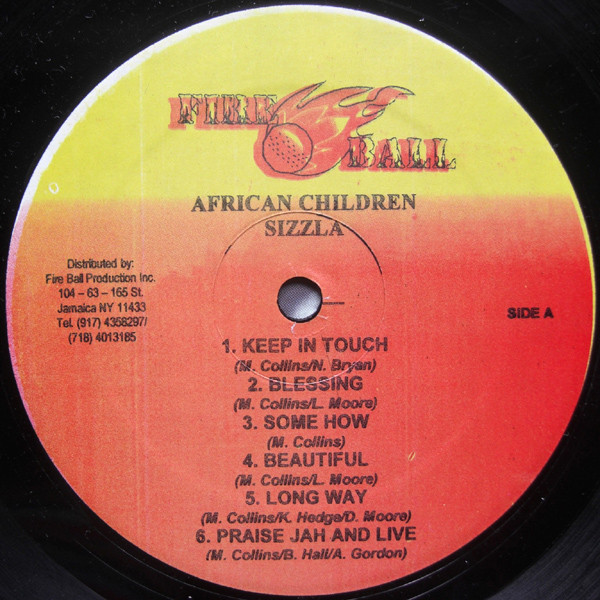 Sizzla - African Children (LP, Album)