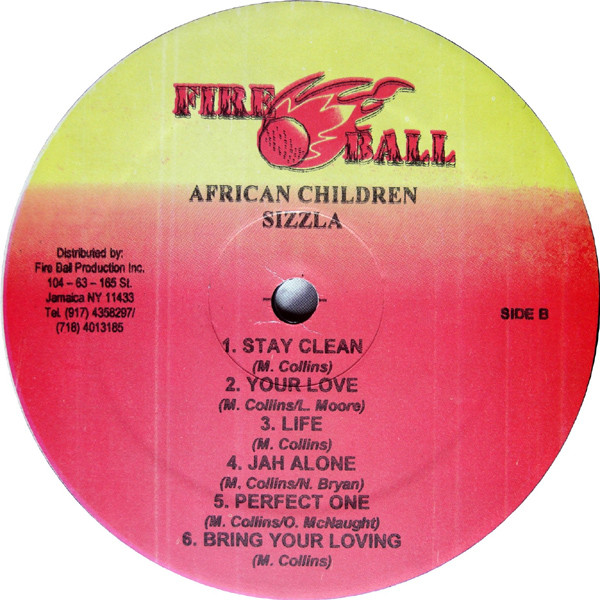 Sizzla - African Children (LP, Album)