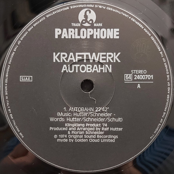 Kraftwerk - Autobahn (LP, Album, RE)